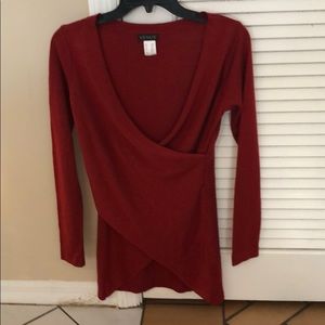 Venus Criss-Cross Front, High Low Sweater